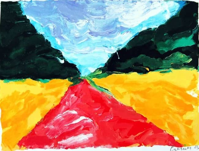 Landschap II — Jan Cremer
