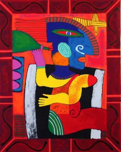 Une femme qui fume — Clemens Briels