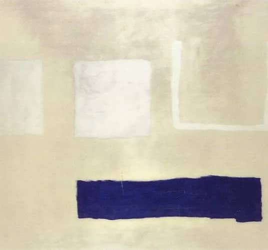 White and blue, 1960 — William Scott
