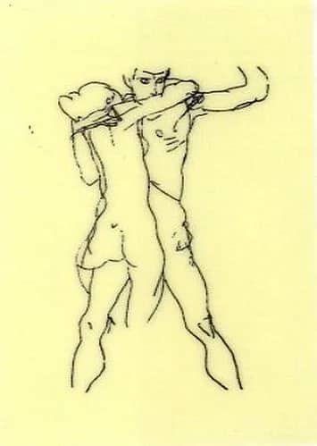 Couple d"amants III — Egon Schiele
