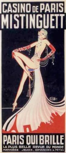 Casino de Paris /Mistinguett —  Zig