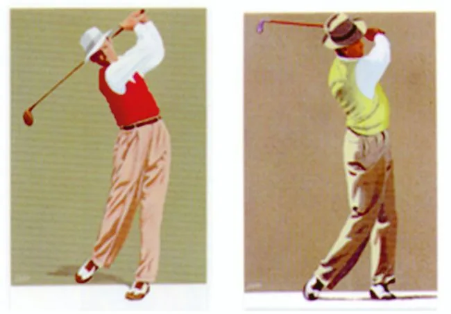 The long iron and the wood shot —  Horton