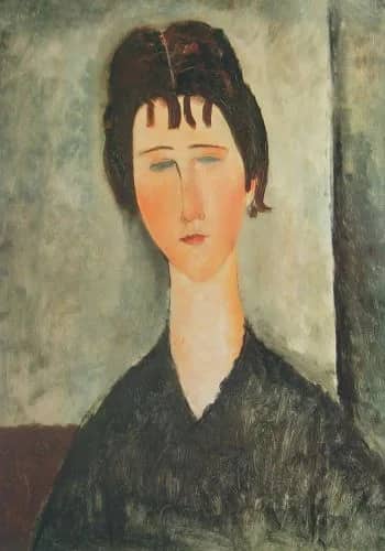 La fanciulla bruna —  Modigliani