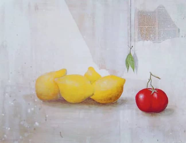 Stilleben mit Zitrone —  Eberhart Rube