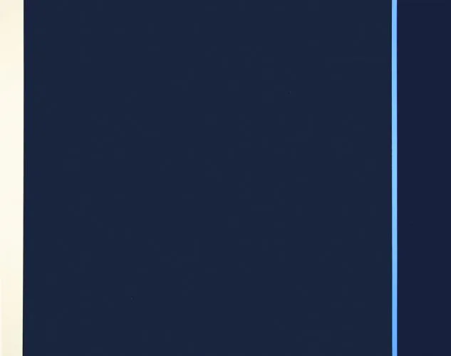 Mitternachtsblau 2HP —  Barnett Newman
