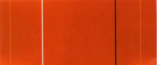 Vir heroicus sublimis 2HP —  Barnett Newman