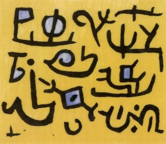 Schwimmfahiges, 1938 —  Klee