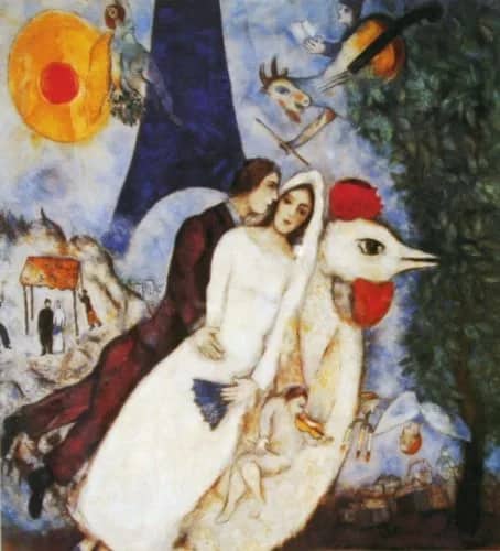 Das brautpaar —  Chagall