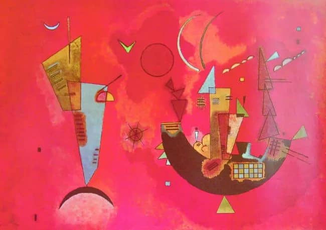 Mit und gegen, 1929  2HP —  Kandinsky