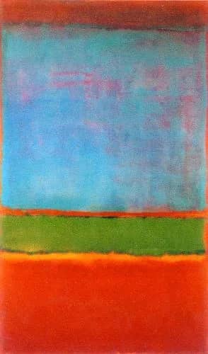 Violet, green and red 1951 — Marc Rothko
