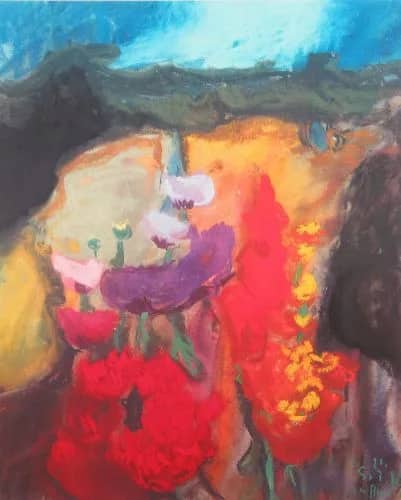 Garten mit mohn —  Fussman