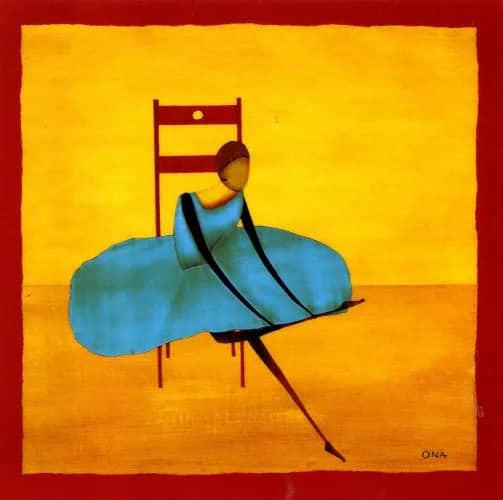 Ballerine assise —  Ona
