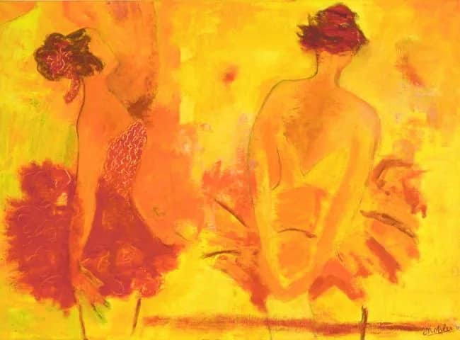 Yellow ballerina"s — Inez Kohler