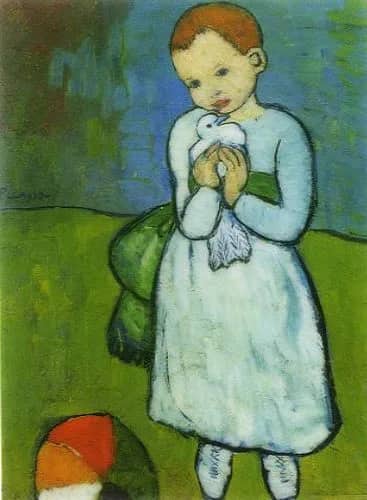 L"enfant au pigeon — Pablo Picasso
