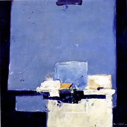Abstract blauw — Ron van der Werf