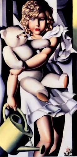 Portrait de mlle. Poum Rachou —  Lempicka