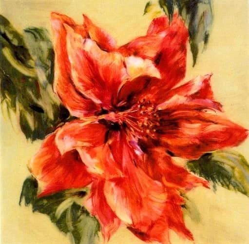 Hot blooms I —  Burr
