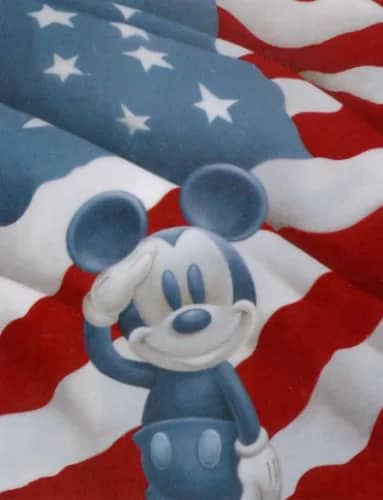 Mickey salutes america —  Disney