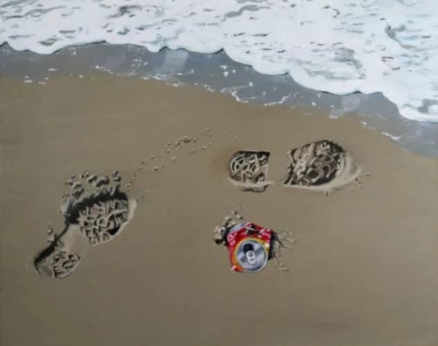 Voetstappen in het zand — Lola Eradus