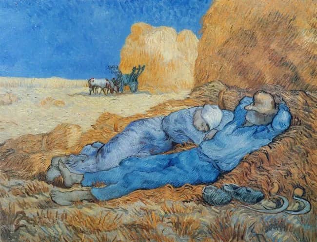 La sieste —  Gogh Van