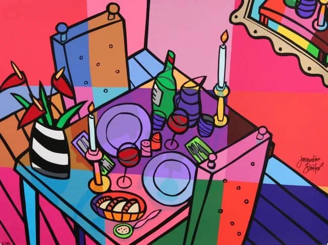 Tafel voor twee — Jaqueline Schafer