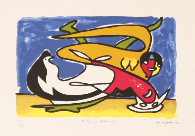Flying Around /99 — Herman Krikhaar