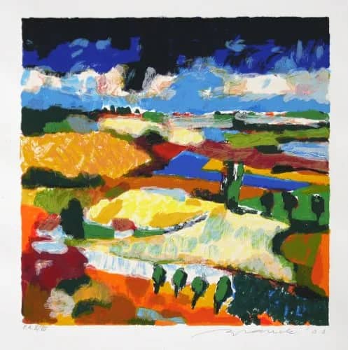 Paysage provence — Willem Brauck