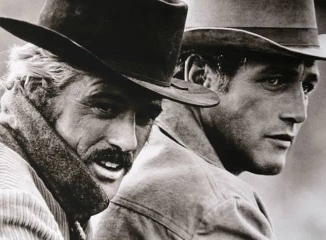 Robert Redford & Paul Newman —  G. MILLER