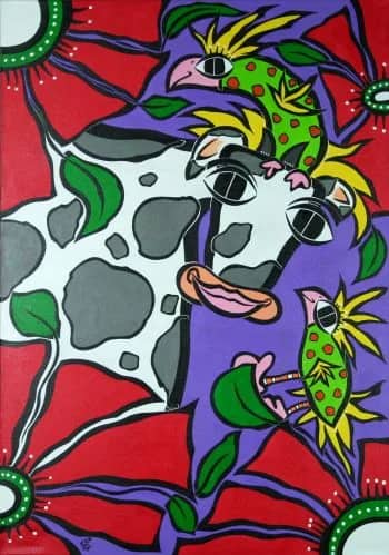 Purple Cow — Caja Wong-Chung