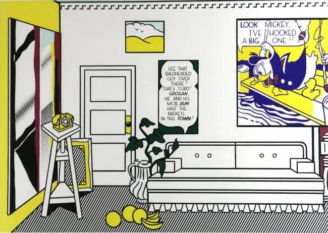 Artist"s studio — Roy Lichtenstein