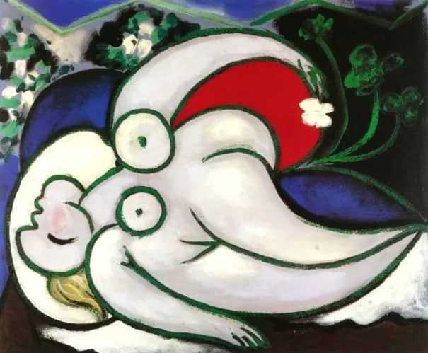 Femme couchee — Pablo Picasso