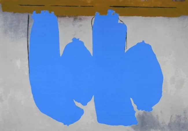 Blue Elegy —  Motherwell