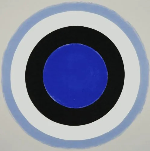 Blue extend —  Noland, Kenneth