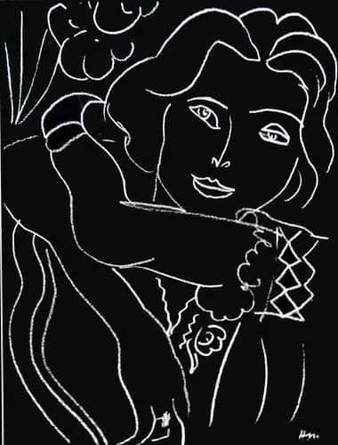 Potret de Lydia —  Matisse