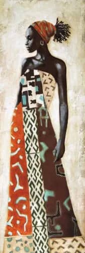 Femme Africaine IV —  Jacques Leconte
