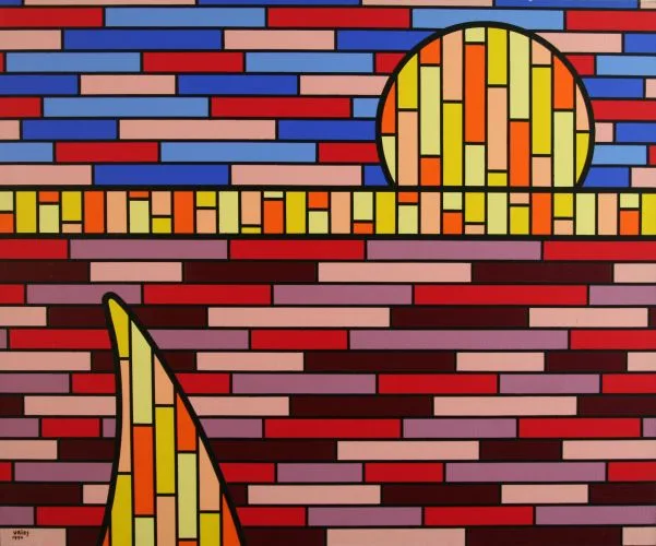 Famous landscape VI — Jan de Vries