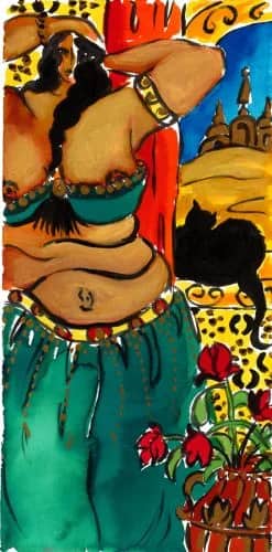 Danseuse arabique I — Engelien Kooy