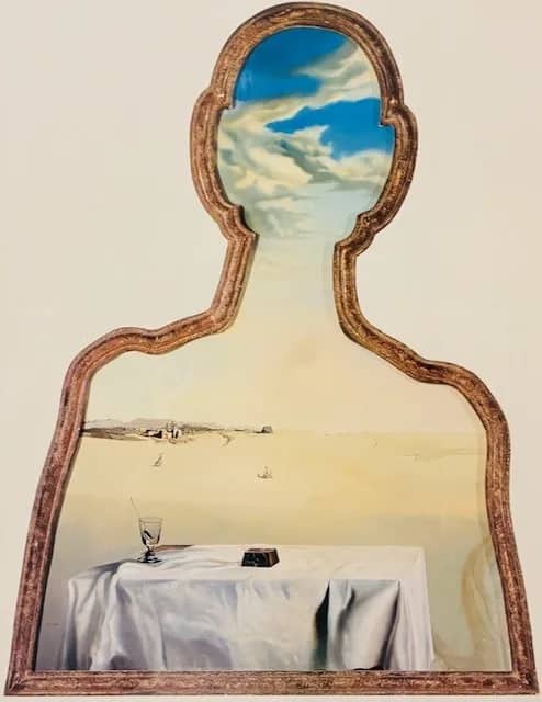Hoofd in de wind —  Salvador Dali