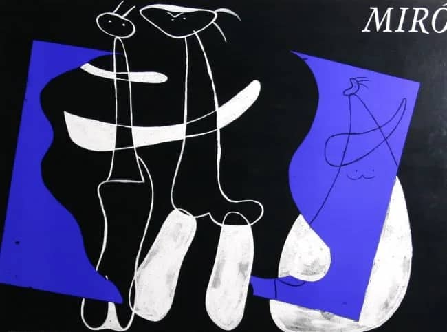 3 personages — Joan Miro