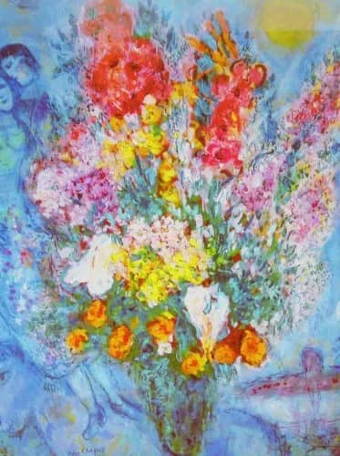 Le bouquet illumi —  Chagall
