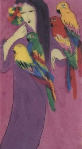 Chinese purple —  Walasse Ting