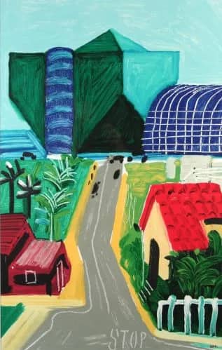 West hollywood — David Hockney