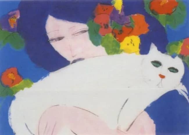 Chat blanc —  Walasse Ting