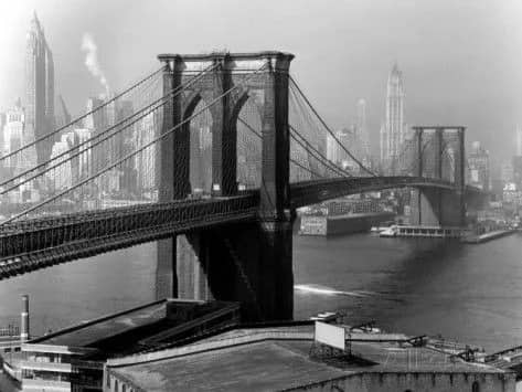Brooklyn bridge —  Feininger