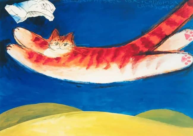 An optimistic cat —  Leu, Michael