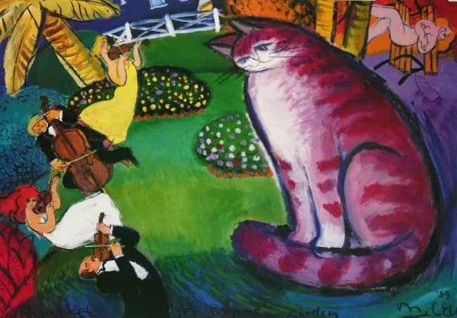 Quartet in garden —  Leu, Michael