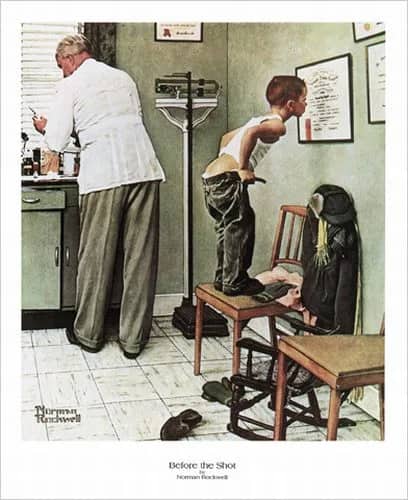 Before the shot —  Rockwell