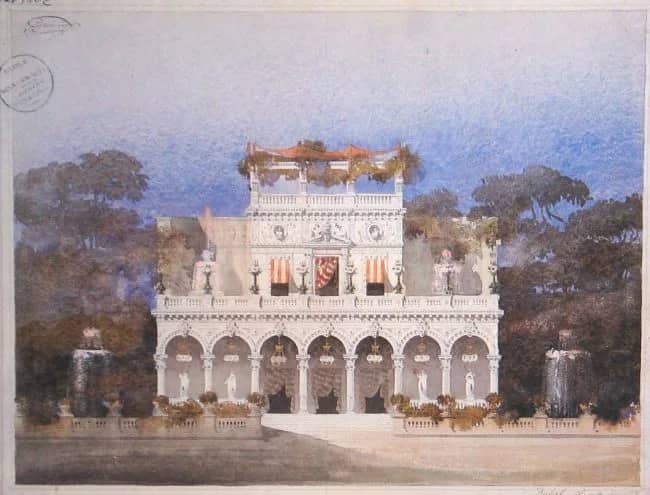 Cafe in a park —  Dutert