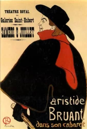 Aristide bruant  2hp —  Affiche