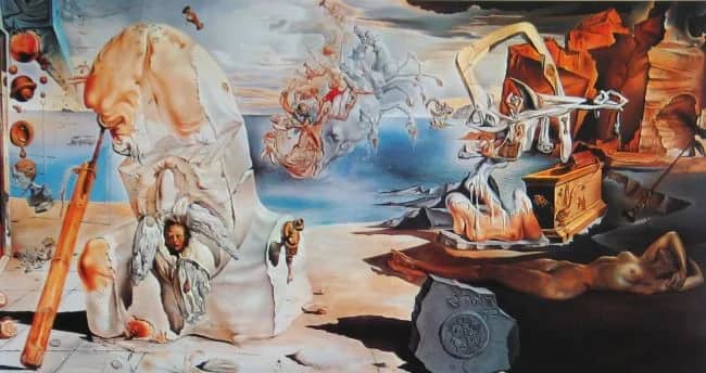 Apotheosis of homer —  Salvador Dali
